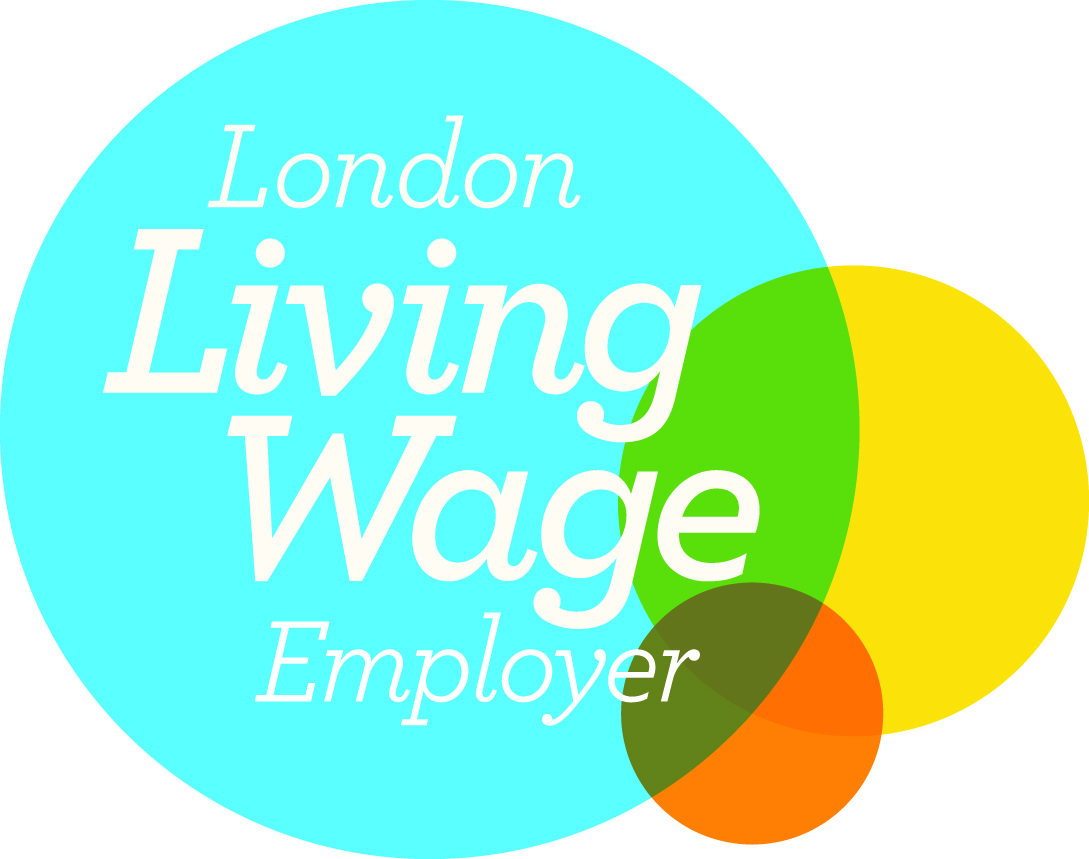 Living Wage Foundation logo, to characterise ACF as a London living wage employer 